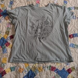 Doe Gray Cotton Tee